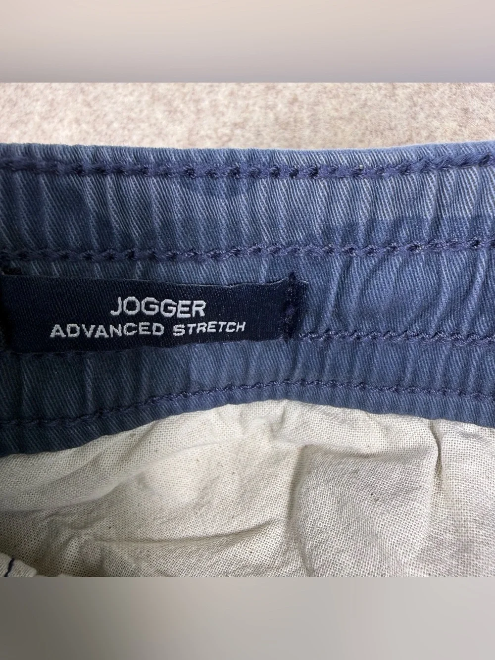 Hollister Men’s Blue Camo Jogger Pants NWT, Size Small, Advanced Stretch